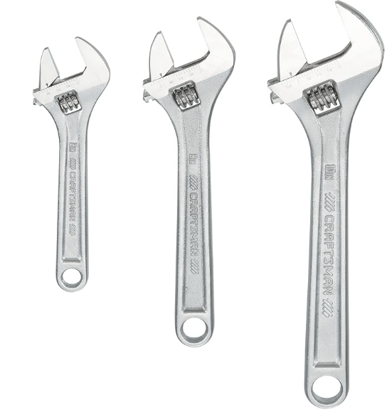 Set of wrenches