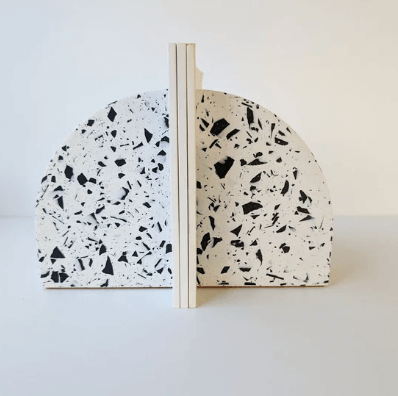 Terrazo Bookends